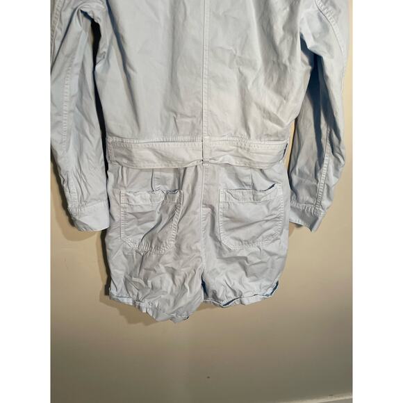 J.Crew Foundry Chino Short Coveralls in Blue Size 8 - Picture 11 of 14